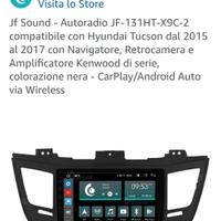 autoradio 2din jfsound per hyundai tucson 