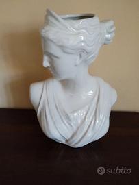 Vaso Mascagni Ceramica Bianca Venere