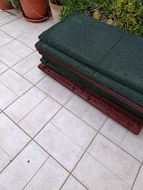 tappeto anti trauma doppio  1 metro x 50 cm