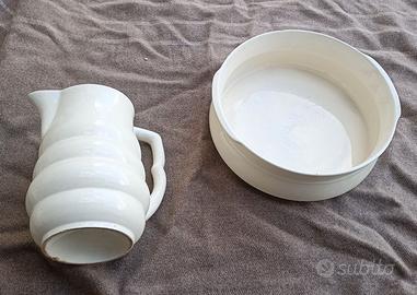 SERVIZIO DA TOLETTA PORCELLANA DA CAMERA XX SECOLO