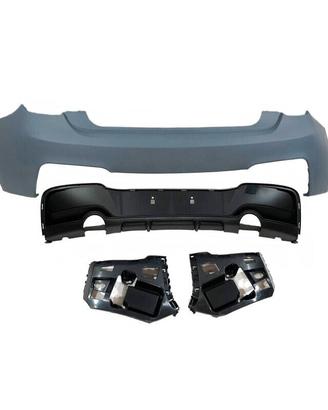 BMW F20 2011>14 Paraurti post.M-Perform. 2 uscite