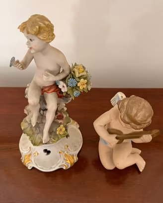 Statuette ceramica Capodimonte