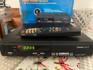 Decoder Sat SD Clarke-Tech 2100 plus