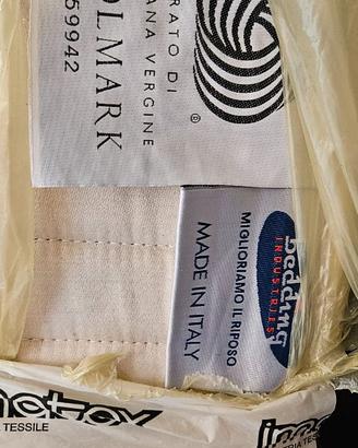 2 Materassi 1 piazza nuovi,lana vergine