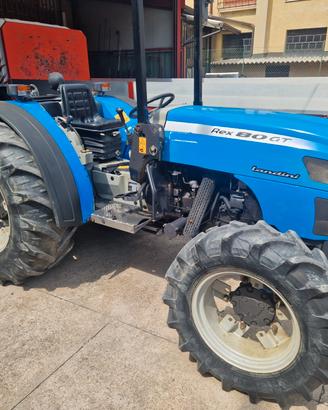TRATTORE AGRICOLO USATO LANDINI REX 80 GT DT