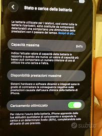Iphone 14 rosa 128gb batteria 84%