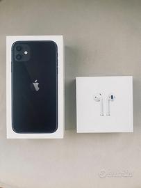iPhone 11 128GB e airPods 2a gen