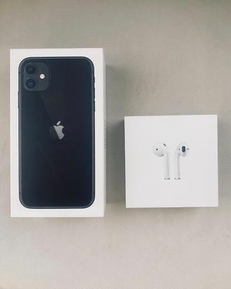 iPhone 11 128GB e airPods 2a gen