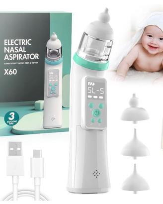 Aspiratore nasale bambino musica luce 5 livelli