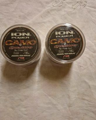 bobine  filo Awa Shima Ion Power mt. 6oo