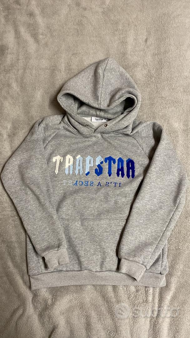felpa trapstar grigia Abbigliamento e Accessori In vendita a Trento