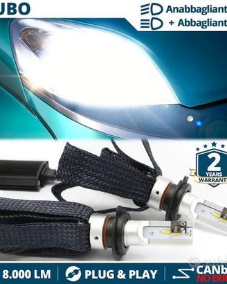 Kit LED H4 per FIAT Qubo Anabbaglianti + Abbaglian