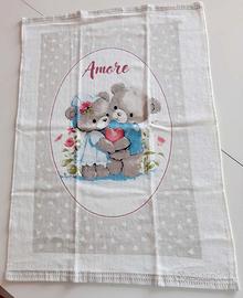 Asciugamano da cucina con stampa