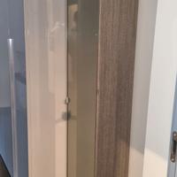 Scarpiera mondo convenienza con specchio frontale.