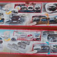 2 fogliettini adesivi Porsche sorpresine Kinder