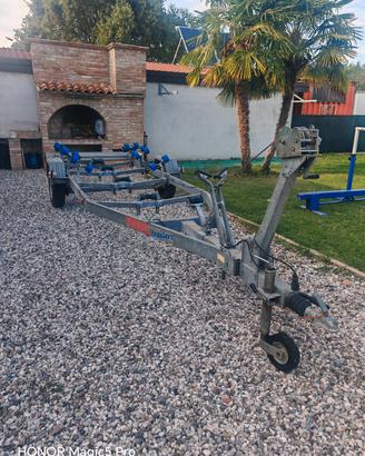 carrello rimorchio barca 15 quintali