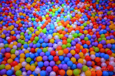 Palline in plastica morbida x  vasche e Playground