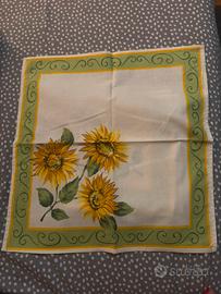 6 tovaglioli girasoli