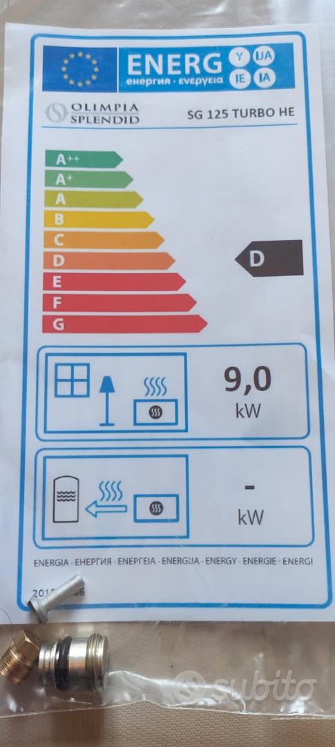 OLIMPIA SPLENDID Stufa a Gas Metano SG 125 HE Turb - Elettrodomestici In  vendita a Venezia