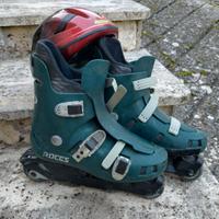 Pattini rotelle roller blade roces ams 45