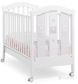 lettino con sponde Bambino Erbesi Candy