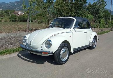 Volkswagen maggiolone cabrio 1303 d'epoca asi 1979
