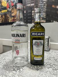 Bottiglie vuote, Molinari ricard