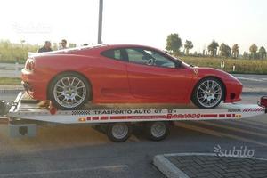 Rimorchio trasporto auto ferrari 5x2,1 mt ALU