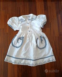 Abito vintage cerimonia bimba