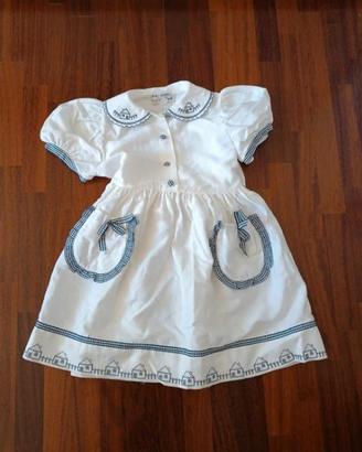 Abito vintage cerimonia bimba