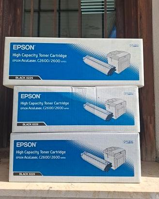 TONER  PER STAMPANTE  EPSON ACULASER C 2600/2600