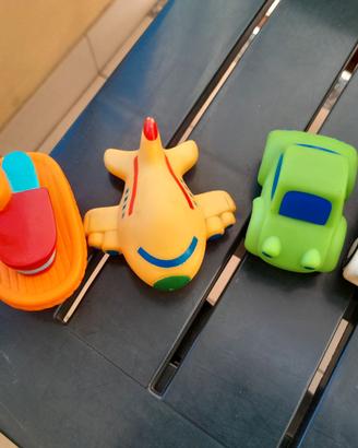 4 pezzi primi giochi morbide “bagnetto”