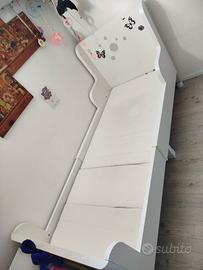  2 letti Ikea busunge 3 regolazioni lunghezza