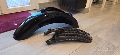 Parafango posteriore nero lucido per Moto Guzzi V7