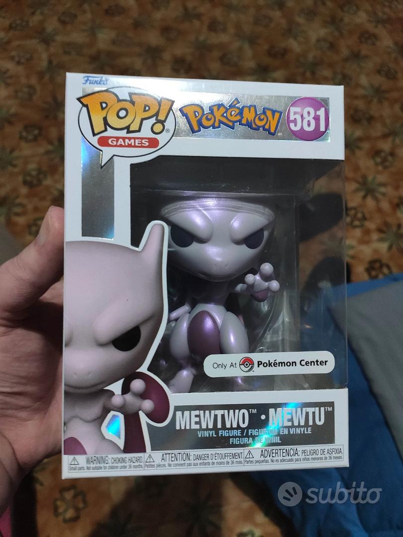 Funko Pop! Mewtwo Pearlescent #581 Pokemon Center - Collezionismo