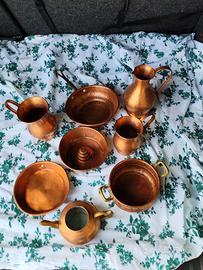 Padellino o broche in rame