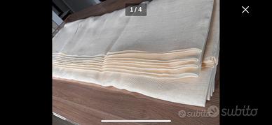 Puro lino a metraggio per tende