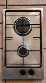 Piano cottura a gas, inox, Ikea, Lagan . 2 fuochi
