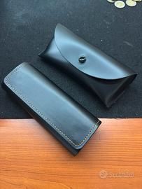 Set di 2 Custodie Porta Occhiali