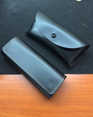 Set di 2 Custodie Porta Occhiali