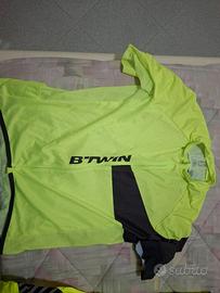 abbigliamento bici 9 pezzi taglia L
