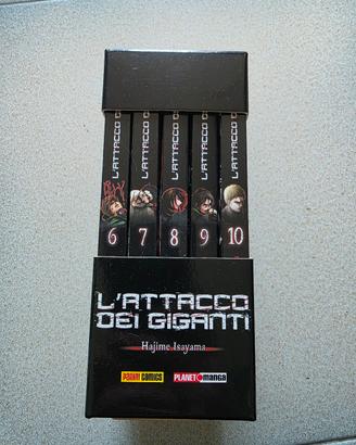 L'attacco dei Giganti cofanetto 6-10