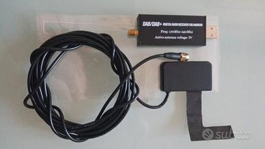 DAB/DAB+ Adattatore USB con Antenna