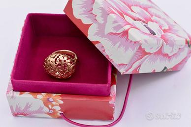 pomellato anello arabesque oro rosa 18 kt ring