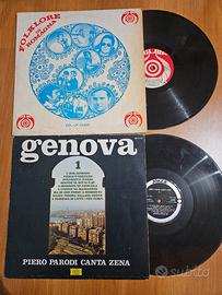 Dischi vinile 33 Folklore Genova e Romagna