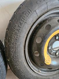 retino di scorta Fiat Panda + pneumatico