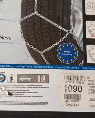 catene THULE Koning E9 (9mm) gruppo 090