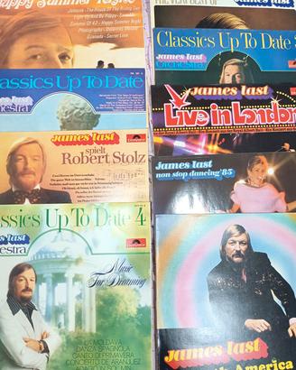 Vinile 9 LP di James Last anni 80