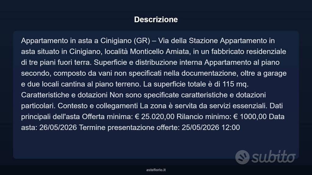 Appartamento – Cinigiano, Monticello Amiata - Vista 3