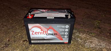 Batteria USATA LiFePO4(Litio) Zenith 50Ah/20Hr 24V